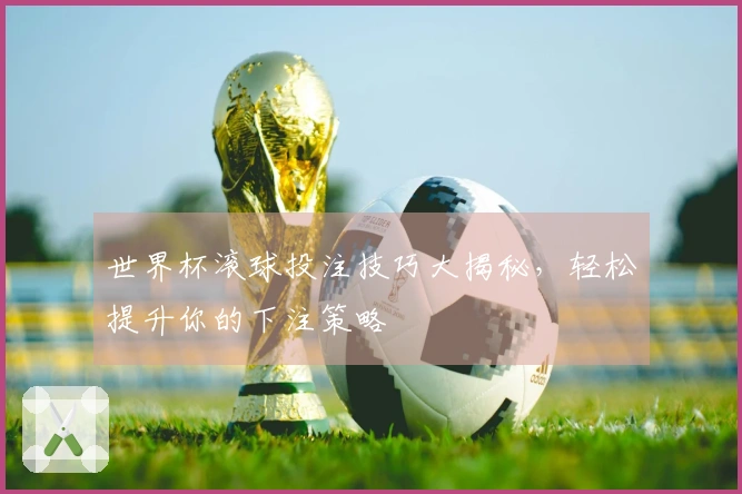 世界杯滚球投注技巧大揭秘，轻松提升你的下注策略