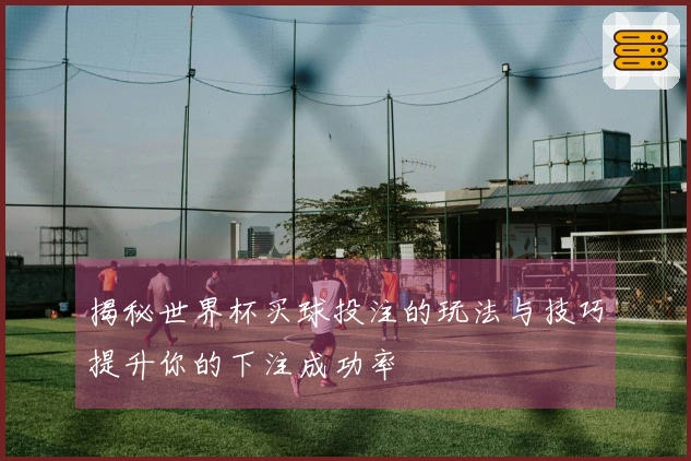揭秘世界杯买球投注的玩法与技巧提升你的下注成功率